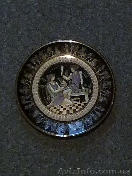 Продается декоративное блюдо. Материал: фарфор. Производитель: Греция. Состояние - <ro>Изображение</ro><ru>Изображение</ru> #1, <ru>Объявление</ru> #231710