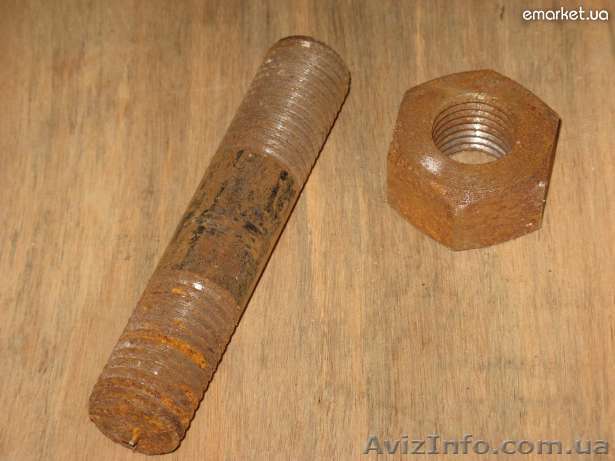 Шпильки, гайки под фланцевое соединение - <ro>Изображение</ro><ru>Изображение</ru> #1, <ru>Объявление</ru> #603724