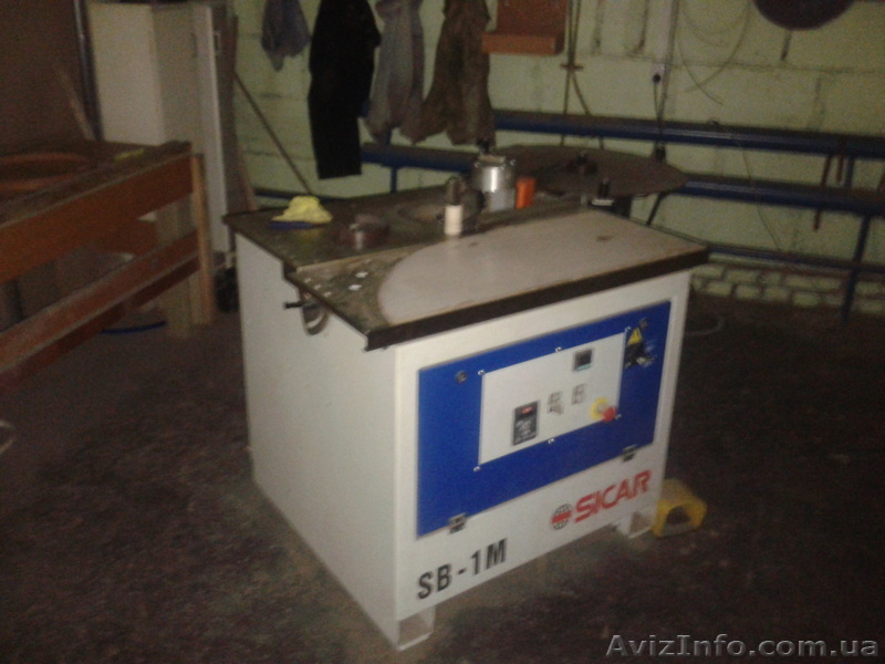 Кромкооблицовочный станок Sicar SB 1M б/у - <ro>Изображение</ro><ru>Изображение</ru> #1, <ru>Объявление</ru> #930679