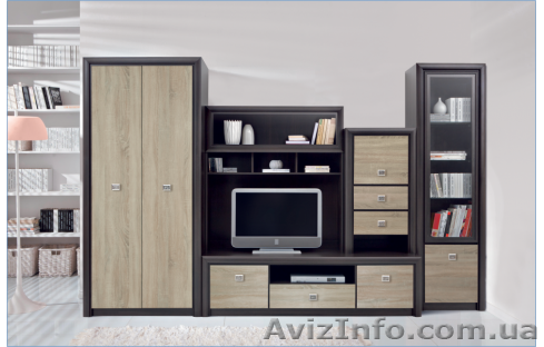 Стенка для гостиной "Петио", Мебель для гостиной, Мебель для зала - <ro>Изображение</ro><ru>Изображение</ru> #1, <ru>Объявление</ru> #1102848