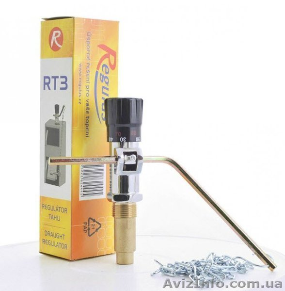 Термостатический регулятор тяги Regulus RT3. - <ro>Изображение</ro><ru>Изображение</ru> #1, <ru>Объявление</ru> #1373788