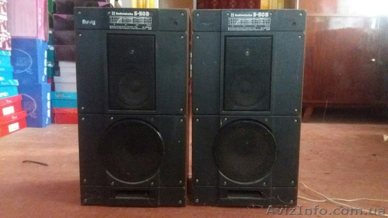 колонки радиотехникас50 - <ro>Изображение</ro><ru>Изображение</ru> #1, <ru>Объявление</ru> #1483171