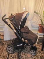 Коляска прогулочная трехколесная с люлькой АВС 3 Тес почти новая - <ro>Изображение</ro><ru>Изображение</ru> #3, <ru>Объявление</ru> #846586