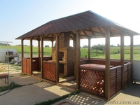 Беседка садовая  (изделия садовые из дерева) - <ro>Изображение</ro><ru>Изображение</ru> #2, <ru>Объявление</ru> #1094035