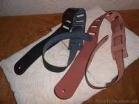 Ремень из Натуральной Кожи для Любой Гитары - <ro>Изображение</ro><ru>Изображение</ru> #1, <ru>Объявление</ru> #1256962