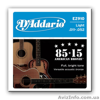 Супер Струны Daddario США для Любой Гитары - <ro>Изображение</ro><ru>Изображение</ru> #4, <ru>Объявление</ru> #1256945