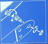 Стреплоки Черный Хром (2 шт) для ремня Гитары - <ro>Изображение</ro><ru>Изображение</ru> #4, <ru>Объявление</ru> #1338000