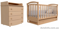 Дуэт Верес "ЛД-6" (кроватка + комод пеленатор 90x90) - <ro>Изображение</ro><ru>Изображение</ru> #4, <ru>Объявление</ru> #1102818