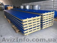 Сэндвич панели стеновые и кровельные от производителя - <ro>Изображение</ro><ru>Изображение</ru> #1, <ru>Объявление</ru> #1623946