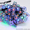 Гирлянда 2м,  100 led (разноцветные),  8 режимов,  с украшением на лампочку кристал #1493523