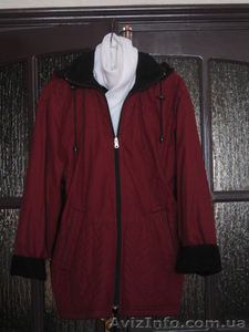 Продается весенняя  женская куртка. Состояние отличное. Цвет тёмно-красный. Разм - <ro>Изображение</ro><ru>Изображение</ru> #1, <ru>Объявление</ru> #226021
