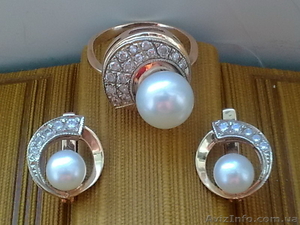 Продается золотое кольцо(16,5) и сережки - <ro>Изображение</ro><ru>Изображение</ru> #2, <ru>Объявление</ru> #231704