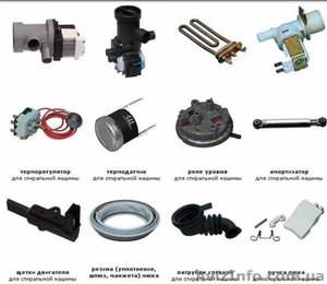 Комплектующие для ремонта стиральных машин Симферополь