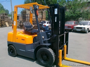 японский автопогрузчик ТСМ с механической коробкой передач