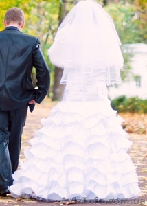 Свадебное платье + шубка, перчатки, кольца (двойка) - <ro>Изображение</ro><ru>Изображение</ru> #3, <ru>Объявление</ru> #996128