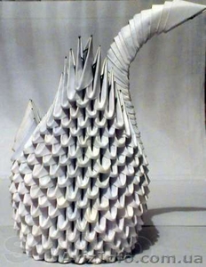 Радужный и белый лебеди оригами  - <ro>Изображение</ro><ru>Изображение</ru> #5, <ru>Объявление</ru> #1087242