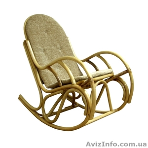 Кресло-качалка из ротанга "Бриз", Кресло качалка, Мебель из ротанга  - <ro>Изображение</ro><ru>Изображение</ru> #1, <ru>Объявление</ru> #1102842