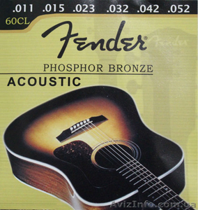 Струны Fender (1152) Фосфорная Бронза - <ro>Изображение</ro><ru>Изображение</ru> #1, <ru>Объявление</ru> #1257127