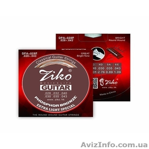 Идеальные Струны Ziko от 95 грн для Любой Гитары - <ro>Изображение</ro><ru>Изображение</ru> #2, <ru>Объявление</ru> #1261196