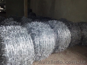 Колючая проволока оцинкованная