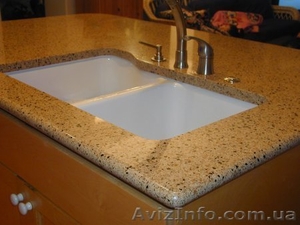 Столешницы из натурального камня,  мрамора и гранита. За 10 дней 100% качество!