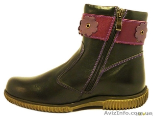 Кожаные весенние ботинки на девочку 32-37 черные - <ro>Изображение</ro><ru>Изображение</ru> #2, <ru>Объявление</ru> #1471101