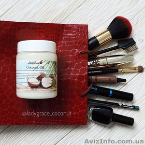 Натуральное кокосовое масло для волос и тела. Супер цена!