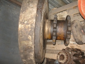 Барабан левый 505А.051.03  со звездочкой z-13,  t-78, 1,  на драглайн Э-652,  ЭО-411