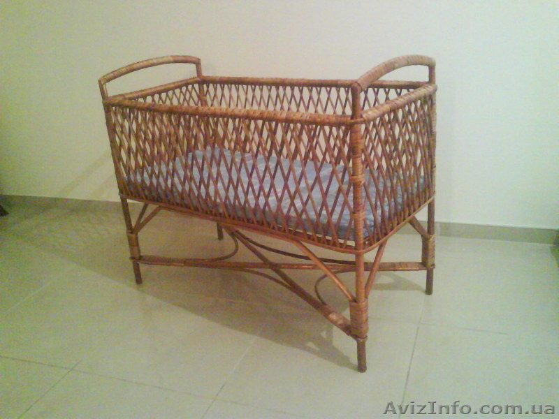 Кроватка детская лозовая - <ro>Изображение</ro><ru>Изображение</ru> #1, <ru>Объявление</ru> #68140