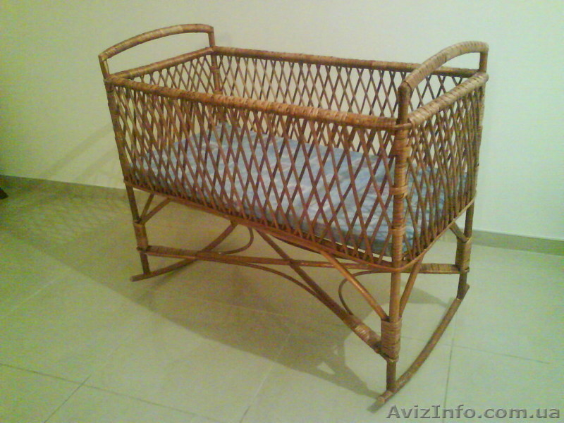 Кроватка детская лозовая - <ro>Изображение</ro><ru>Изображение</ru> #2, <ru>Объявление</ru> #68140
