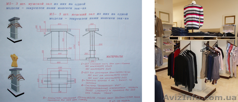 СРОЧНО! Торговое оборудование для магазина Одежды -75% скидка. - <ro>Изображение</ro><ru>Изображение</ru> #2, <ru>Объявление</ru> #61173
