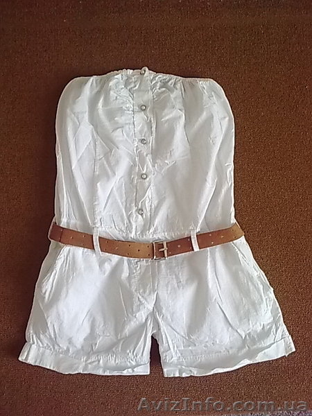 Продается белая  туника и комбинезон, по цене 50 грн.  за вещь. Состояние хороше - <ro>Изображение</ro><ru>Изображение</ru> #2, <ru>Объявление</ru> #301686