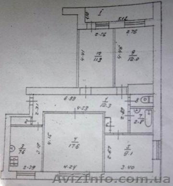 Продам 4 комн. кв. - <ro>Изображение</ro><ru>Изображение</ru> #2, <ru>Объявление</ru> #450024