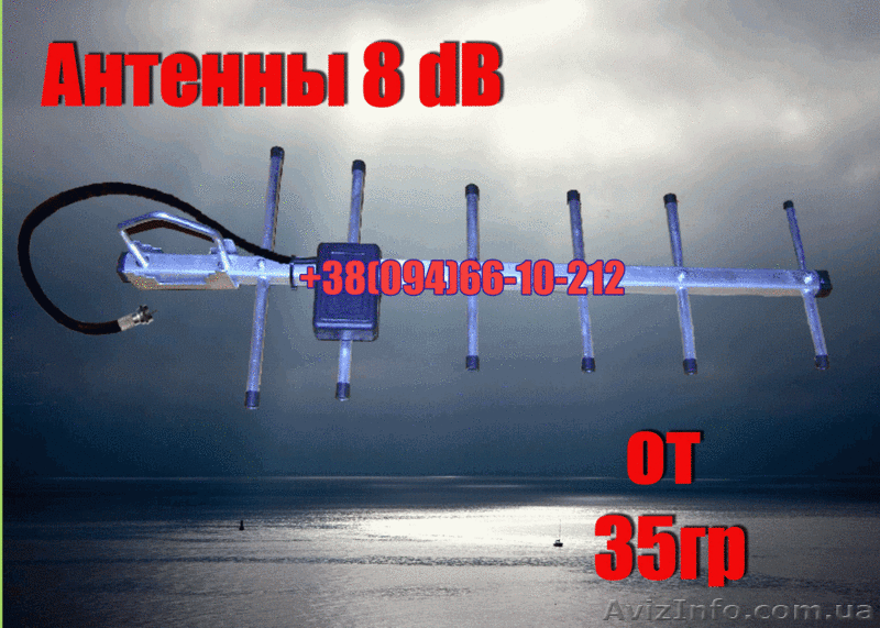 Направленная наружная антенна 8дб 800Мгц для 3G модемов Опт. - <ro>Изображение</ro><ru>Изображение</ru> #5, <ru>Объявление</ru> #459759