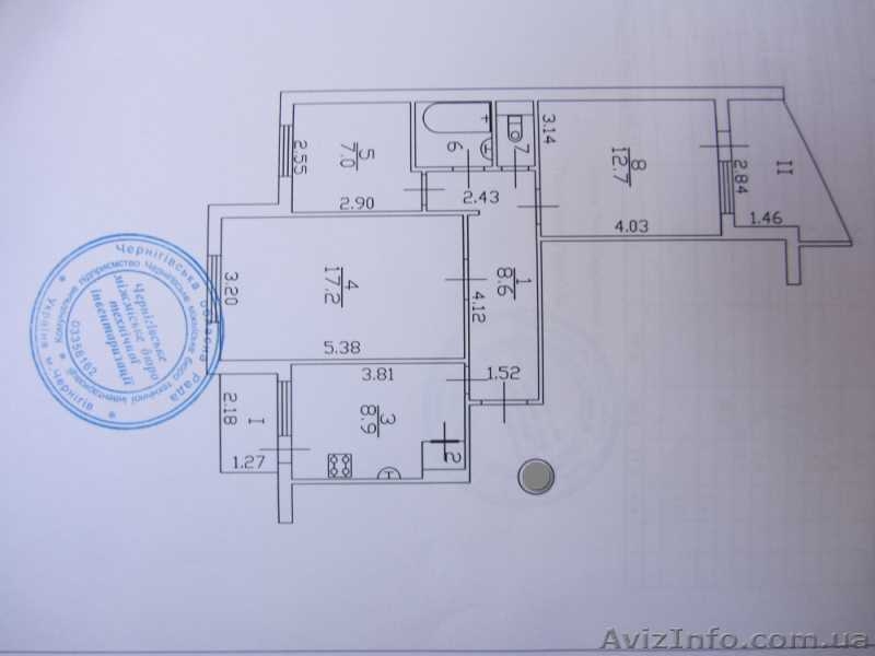Продам 3 комн. кв. ул. Савчука - <ro>Изображение</ro><ru>Изображение</ru> #2, <ru>Объявление</ru> #607448