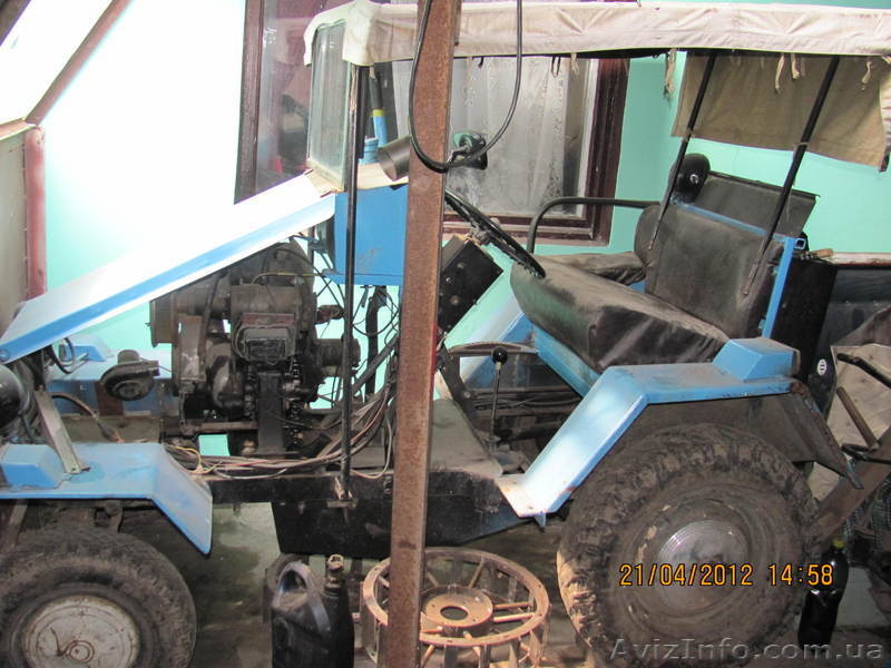  продам минитрактор самодельный, коробка и мост москвич,двигаель инвалидки, с на - <ro>Изображение</ro><ru>Изображение</ru> #2, <ru>Объявление</ru> #633548