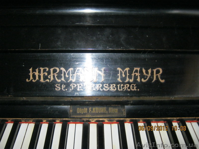 Фортепиано немецкоеHERMANN MAYR - <ro>Изображение</ro><ru>Изображение</ru> #2, <ru>Объявление</ru> #753273