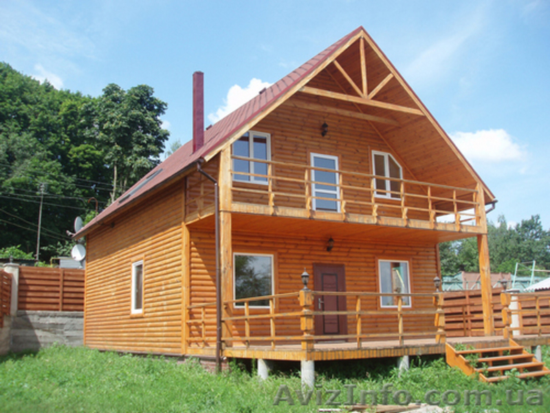 Аренда 2 –х этажного дома из сруба у реки Снов - <ro>Изображение</ro><ru>Изображение</ru> #1, <ru>Объявление</ru> #759334