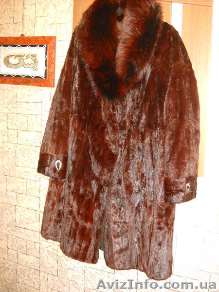 Шуба для Леди  из сурка воротник песцовый - <ro>Изображение</ro><ru>Изображение</ru> #1, <ru>Объявление</ru> #812294