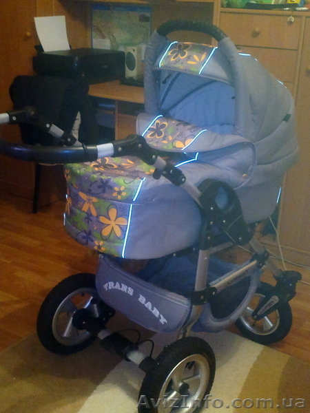 Універсальна коляска 2 в 1 Jumper, Trans baby - <ro>Изображение</ro><ru>Изображение</ru> #1, <ru>Объявление</ru> #865561