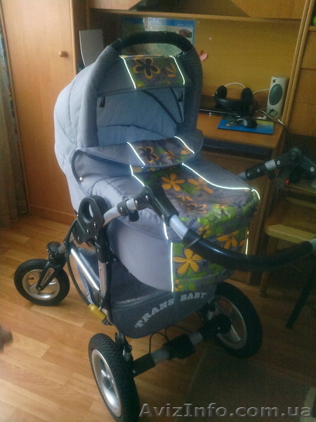 Універсальна коляска 2 в 1 Jumper, Trans baby - <ro>Изображение</ro><ru>Изображение</ru> #3, <ru>Объявление</ru> #865561
