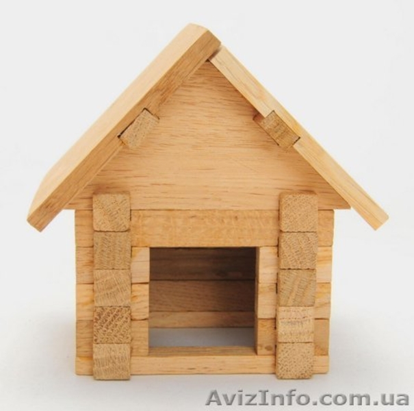 Конструктор "Домик" ТМ Игротеко - <ro>Изображение</ro><ru>Изображение</ru> #1, <ru>Объявление</ru> #951439