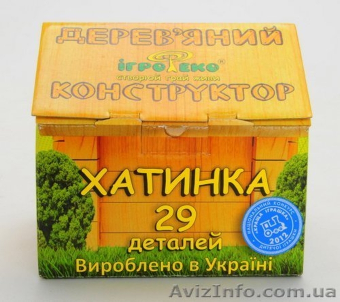 Конструктор "Домик" ТМ Игротеко - <ro>Изображение</ro><ru>Изображение</ru> #3, <ru>Объявление</ru> #951439