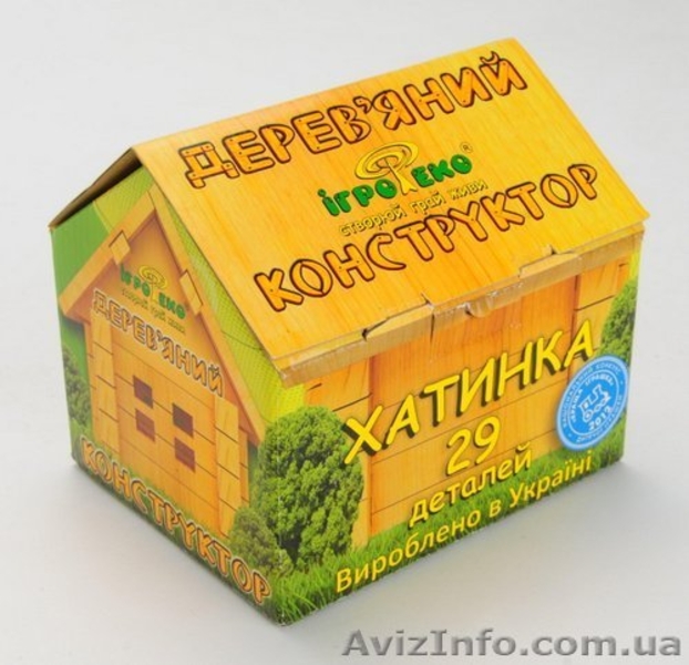 Конструктор "Домик" ТМ Игротеко - <ro>Изображение</ro><ru>Изображение</ru> #4, <ru>Объявление</ru> #951439