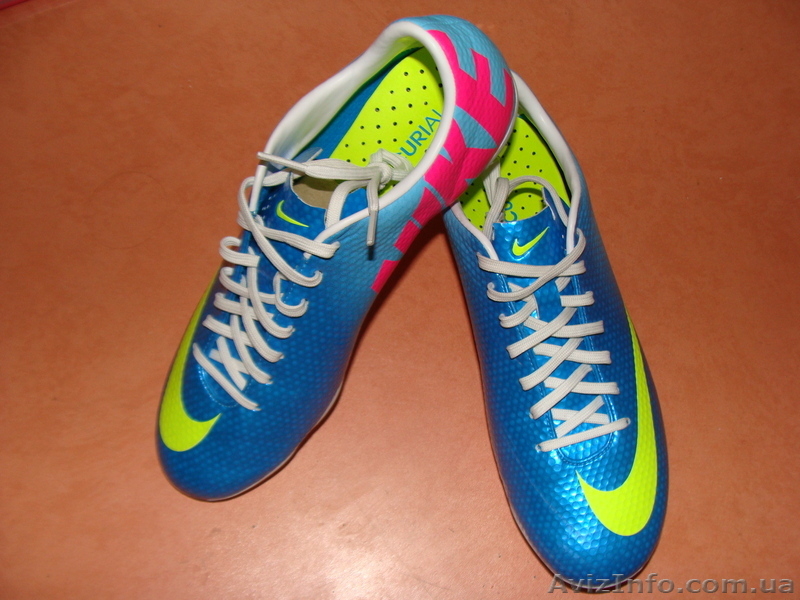 Бутсы Nike Mercurial Veloce FG - BlueVoltBlue - <ro>Изображение</ro><ru>Изображение</ru> #4, <ru>Объявление</ru> #985498