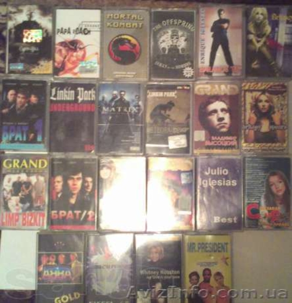 Продам аудиокассеты - <ro>Изображение</ro><ru>Изображение</ru> #1, <ru>Объявление</ru> #1087239