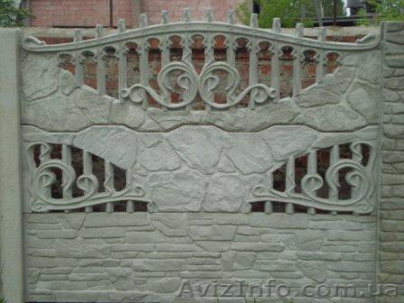 Еврозабор бетонный - <ro>Изображение</ro><ru>Изображение</ru> #4, <ru>Объявление</ru> #1102823