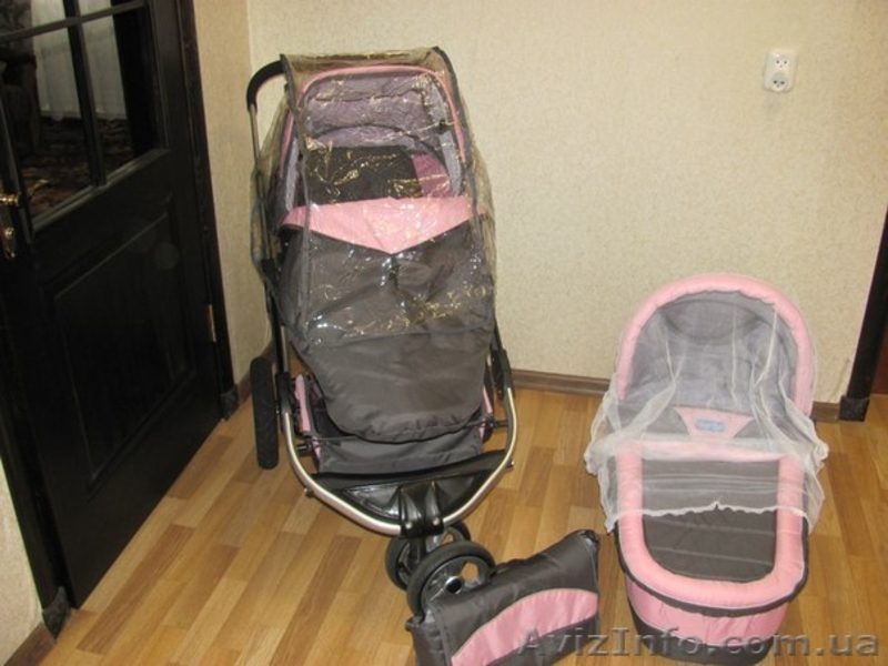 Продам детскую универсальную коляску BAMBI U 6658 A – всесезонная - <ro>Изображение</ro><ru>Изображение</ru> #2, <ru>Объявление</ru> #1177631