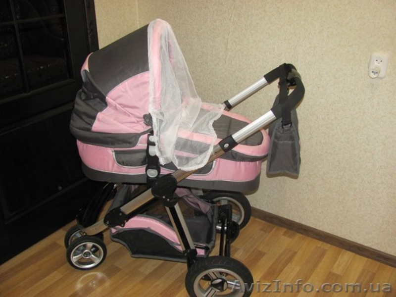 Продам детскую универсальную коляску BAMBI U 6658 A – всесезонная - <ro>Изображение</ro><ru>Изображение</ru> #1, <ru>Объявление</ru> #1177631