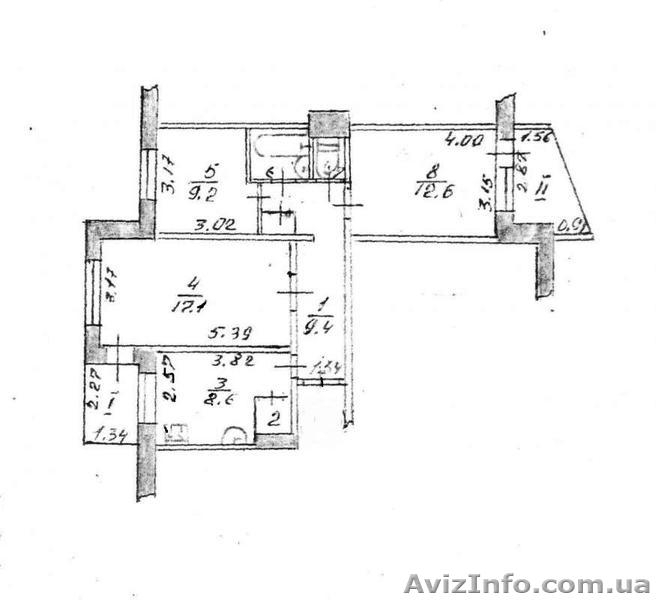 Продам 3-комнатную квартиру в тихом центре чернигова - <ro>Изображение</ro><ru>Изображение</ru> #1, <ru>Объявление</ru> #1229979